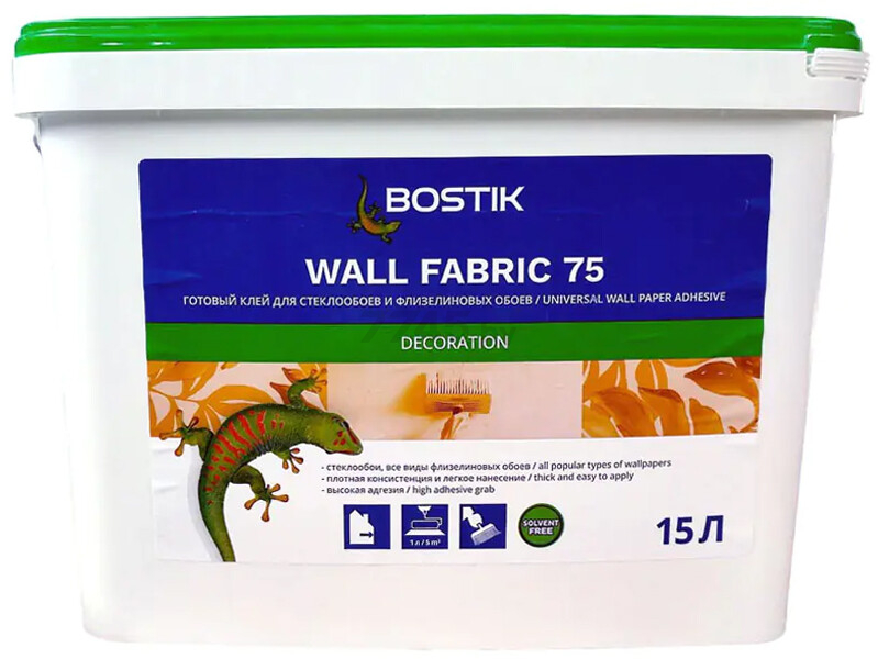 Клей для стеклообоев BOSTIK 75 5л