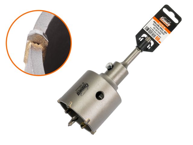 Коронка полая по бетону SDS+d68мм GEPARD