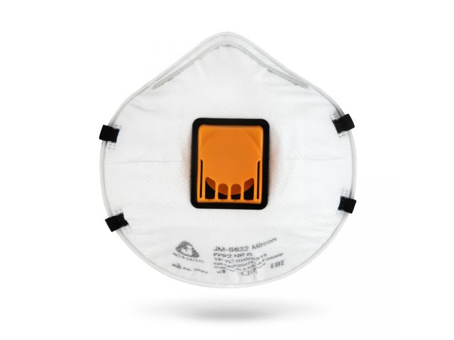 Респиратор JETA SAFETY JM-8622 формов. с клап.FFP2 (до 12 ПДК) 8622